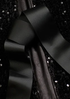 Veste courte à sequins