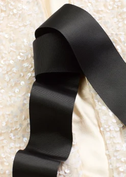 Veste courte à sequins