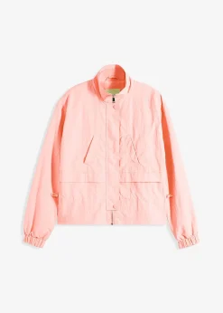 Veste courte à taille resserrable