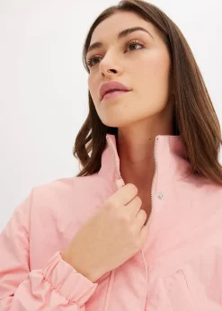 Veste courte à taille resserrable