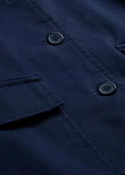 Veste courte de mi-saison en coton extensible