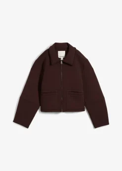 Veste courte en matière néoprène