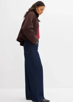 Veste courte en matière néoprène