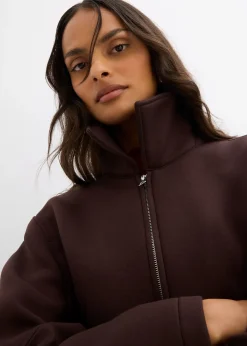 Veste courte en matière néoprène