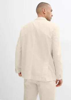 Veste de costume regular en lin mélangé