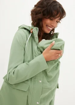 Veste de grossesse 3en1 avec empiècement de portage