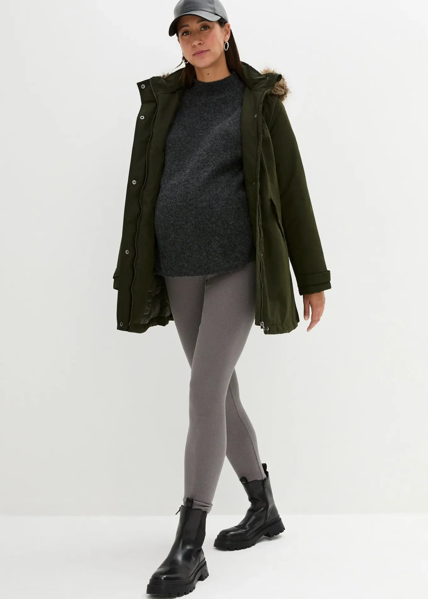 Veste de grossesse 3-en-1 avec fonction de portage