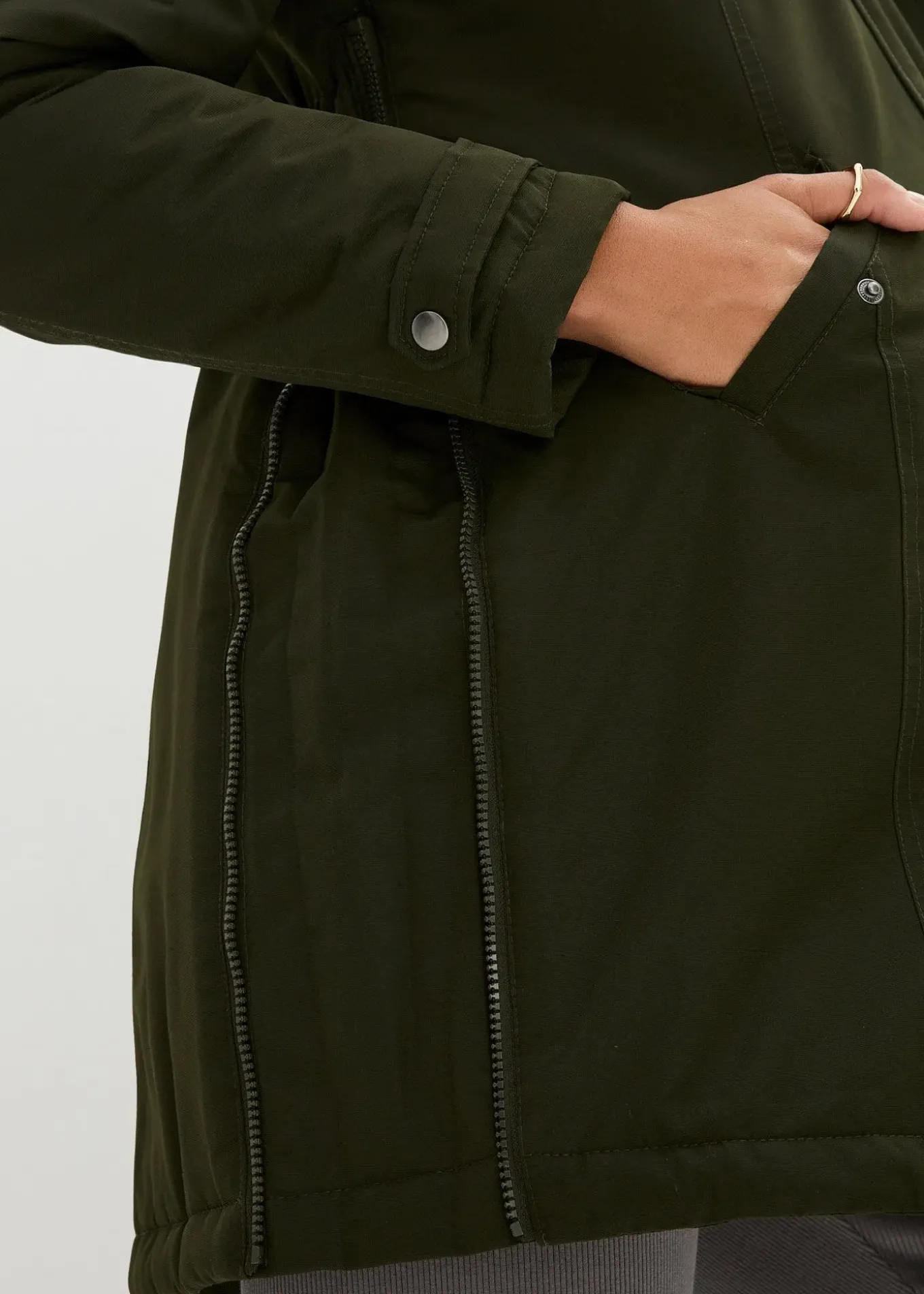 Veste de grossesse 3-en-1 avec fonction de portage