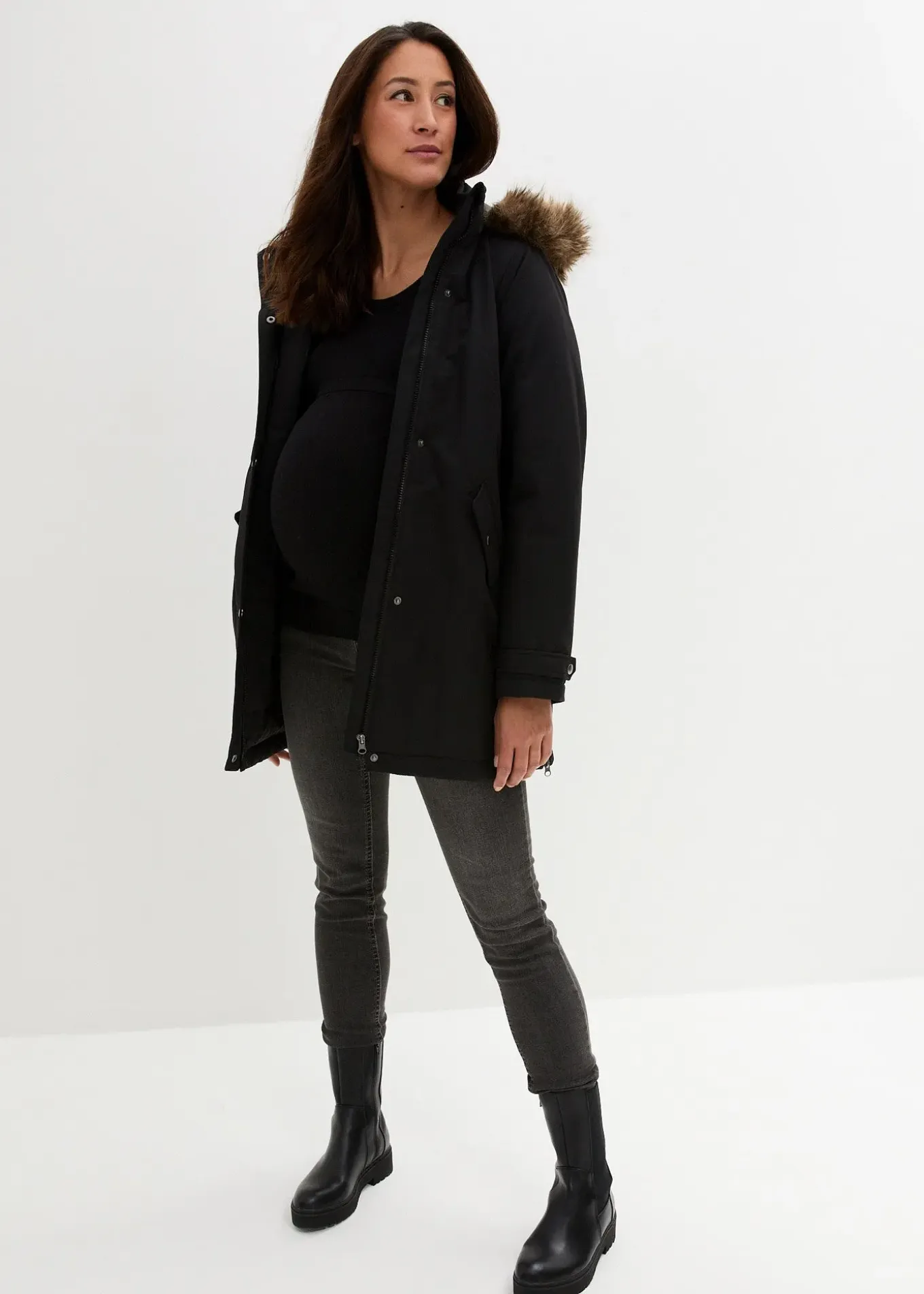 Veste de grossesse 3-en-1 avec fonction de portage