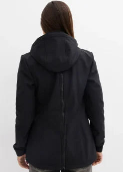 Veste de grossesse en softshell avec fonction portage devant et derrière