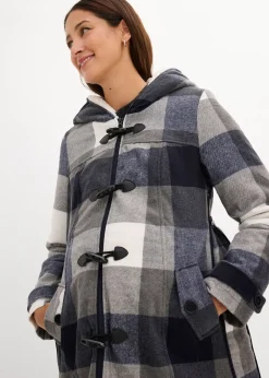 Veste de grossesse et de portage en laine avec doublure peluche