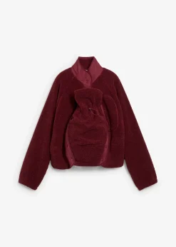 Veste de grossesse et de portage en polaire peluche