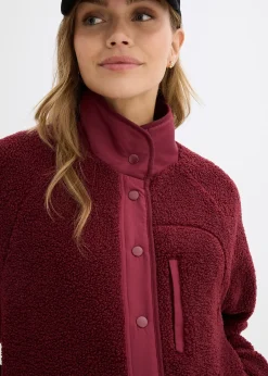 Veste de grossesse et de portage en polaire peluche