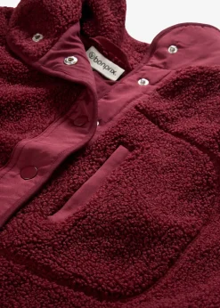 Veste de grossesse et de portage en polaire peluche