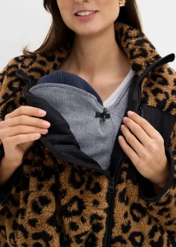 Veste de grossesse et de portage en sherpa