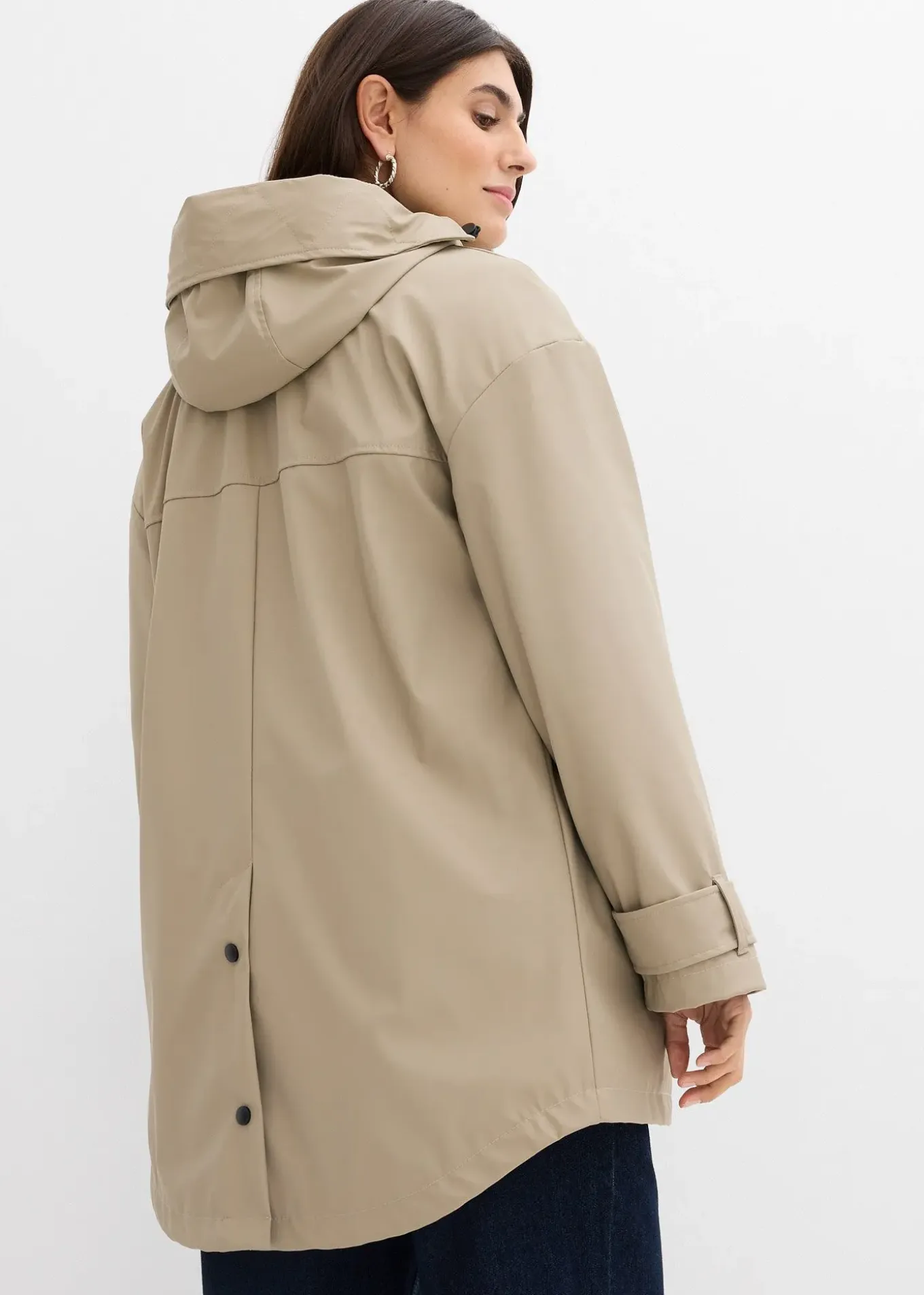 Veste de grossesse et de portage déperlante avec veste polaire amovible