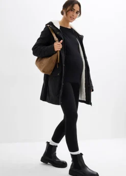 Veste de grossesse et de portage 3en1 avec doublure peluche