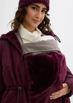 Veste de grossesse et de portage réversible