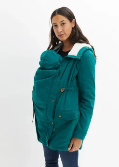 Veste de grossesse et de portage 3en1 avec doublure peluche