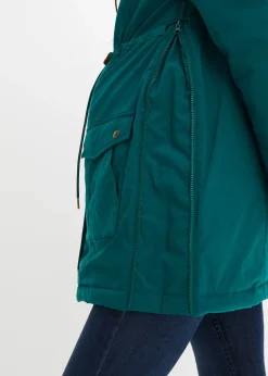 Veste de grossesse et de portage 3en1 avec doublure peluche