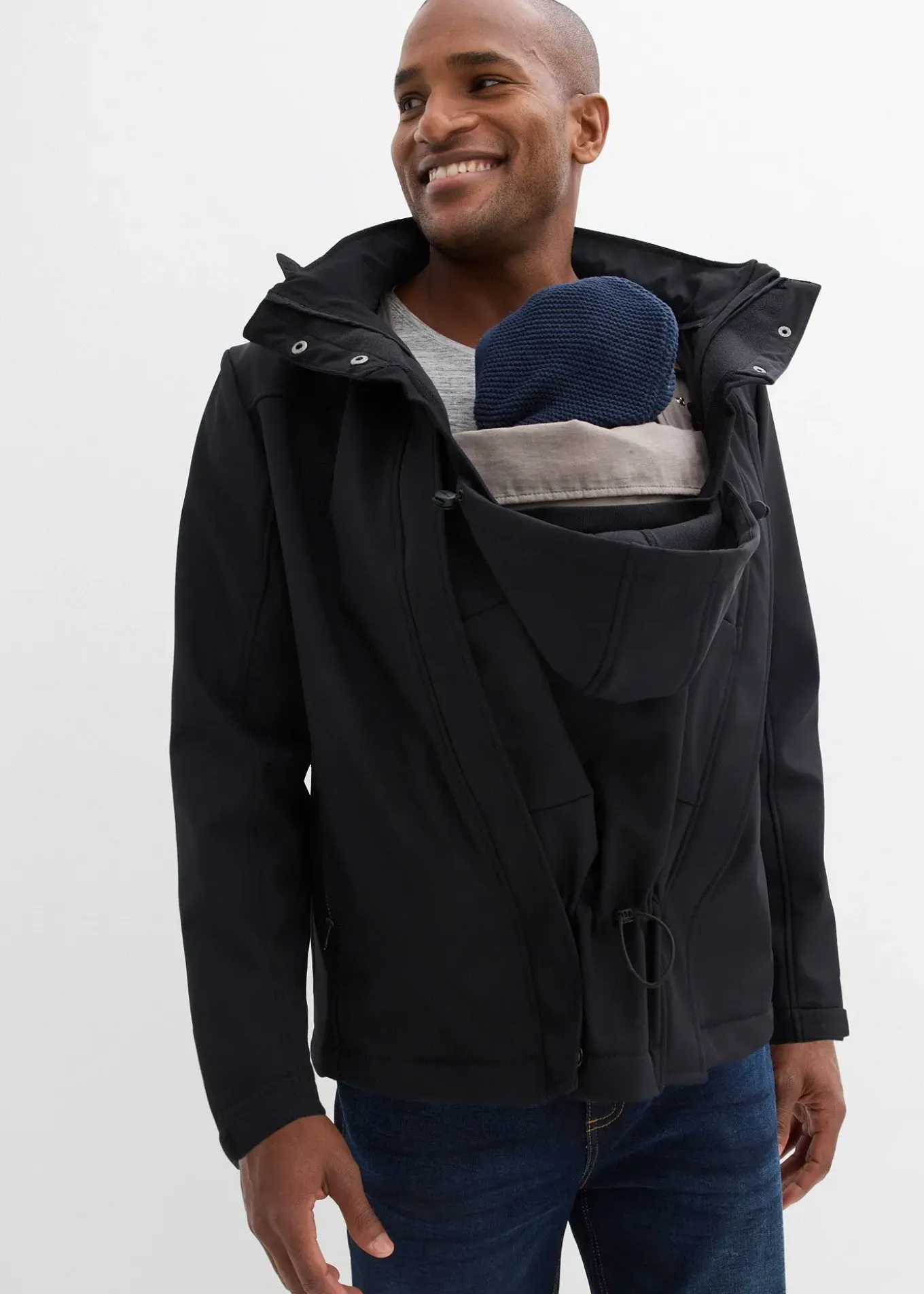 Veste de portage 3en1 devant et derrière pour homme