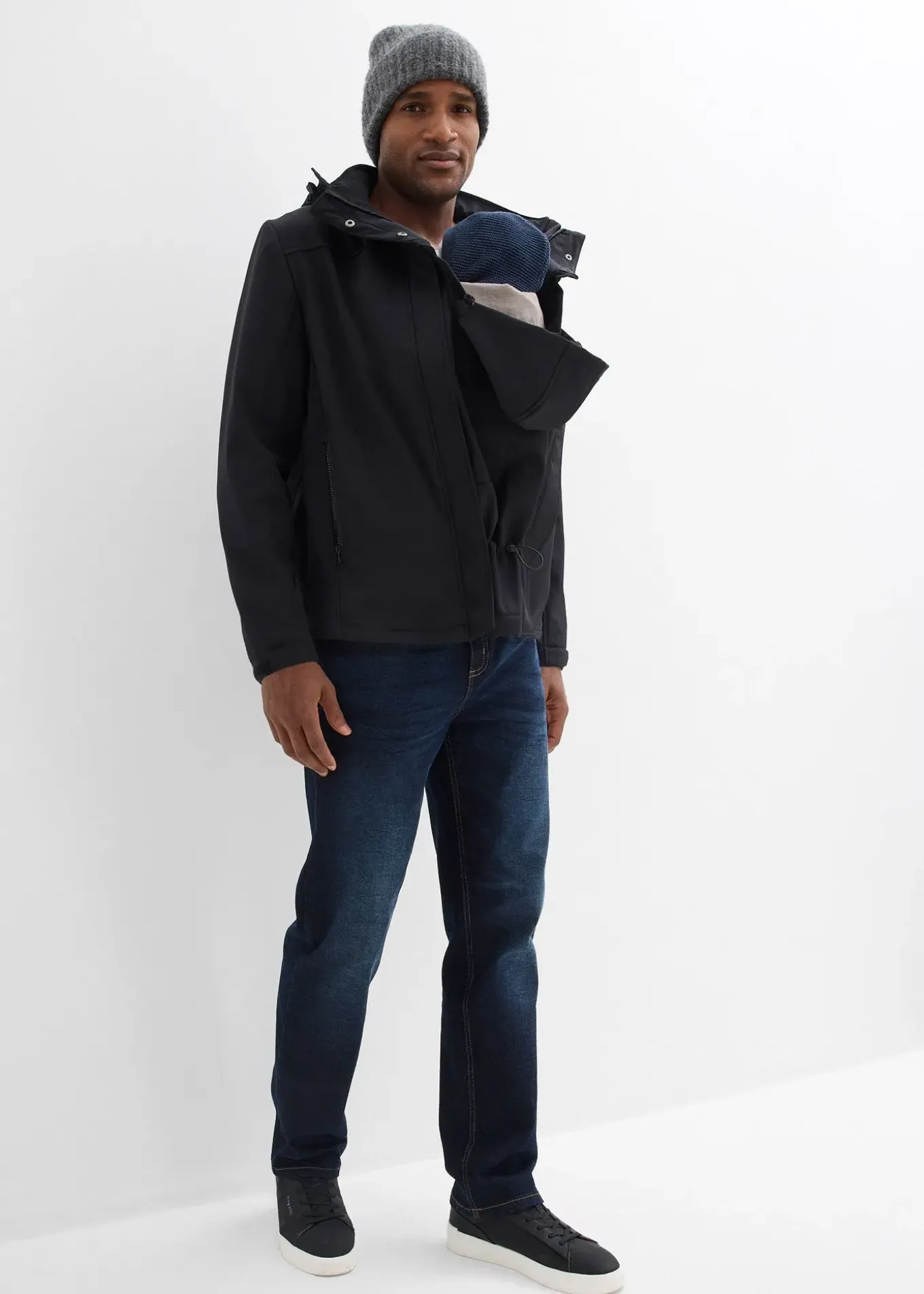 Veste de portage 3en1 devant et derrière pour homme