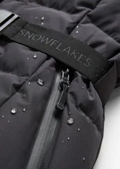 Veste de ski déperlante en duvet isolant