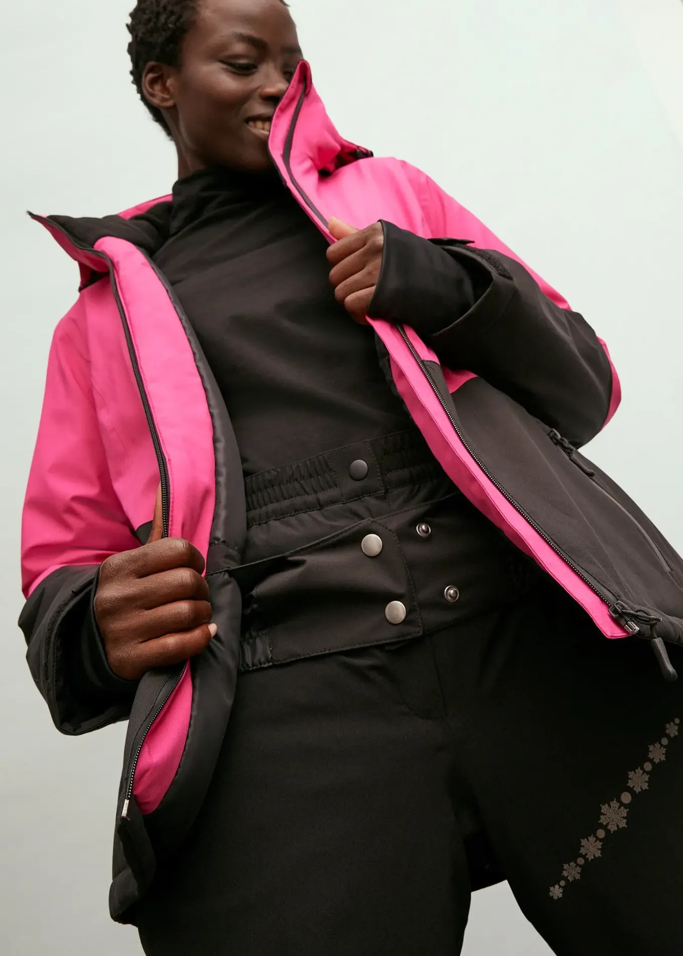 Veste de ski fonctionnelle étanche