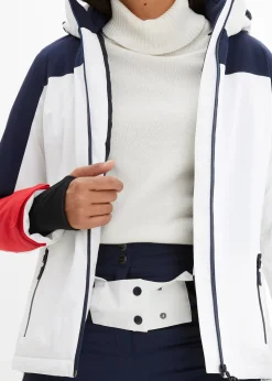 Veste de ski imperméable avec fentes d’aération