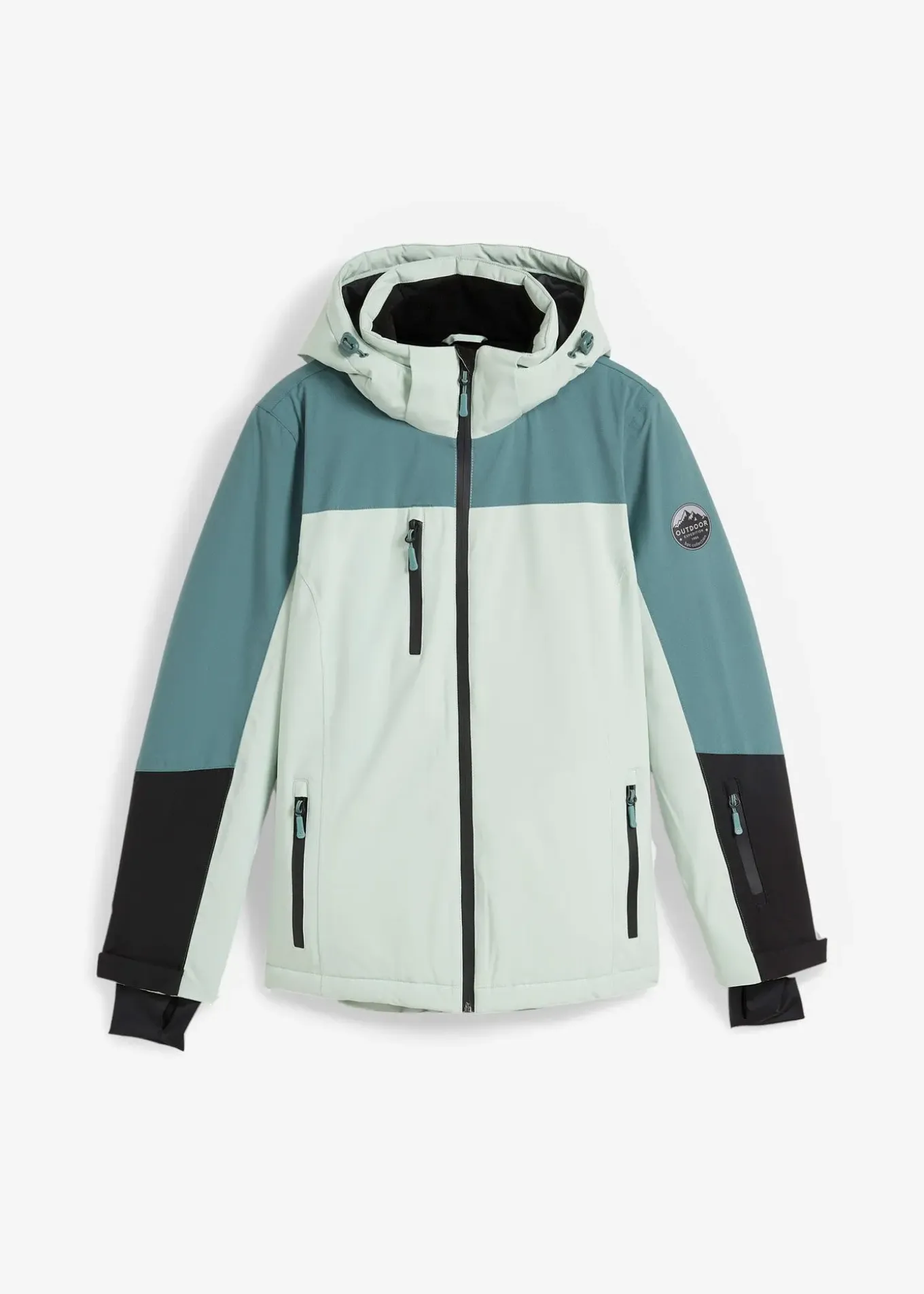 Veste de ski imperméable avec fentes d’aération