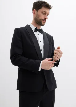 Veste de smoking avec élasthanne, slim
