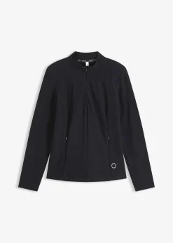 Veste de sport chaude à séchage rapide, demi-zip