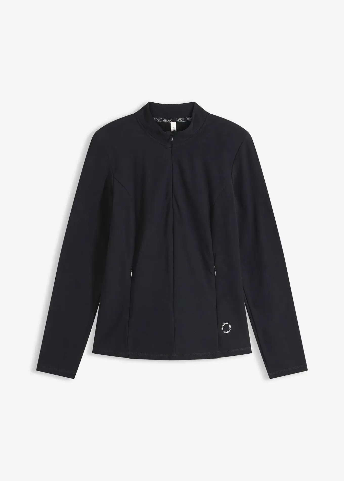 Veste de sport chaude à séchage rapide, demi-zip