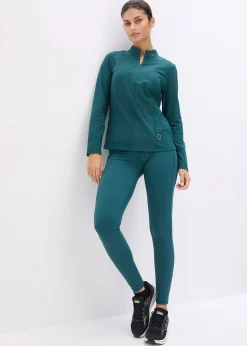 Veste de sport chaude à séchage rapide, demi-zip