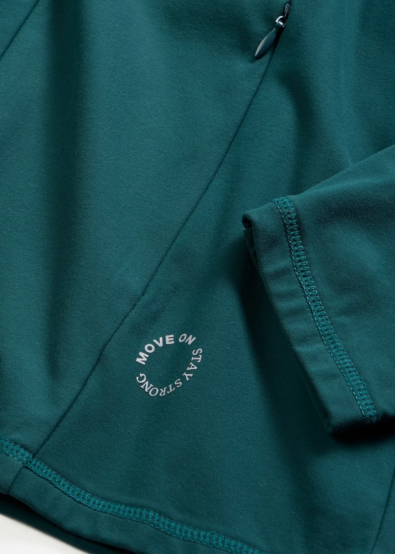 Veste de sport chaude à séchage rapide, demi-zip