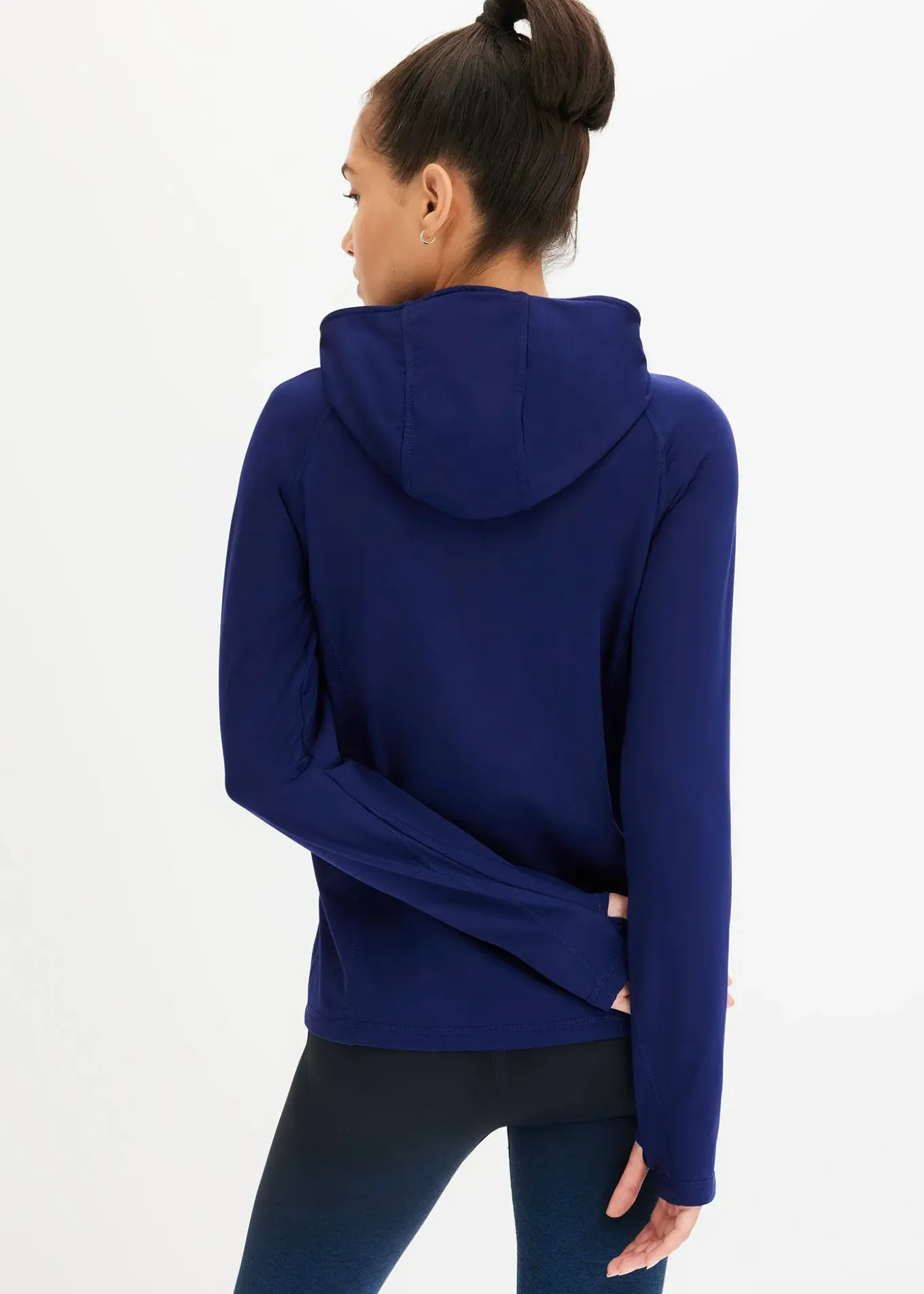 Veste de sport chaude avec mitaine, séchage rapide