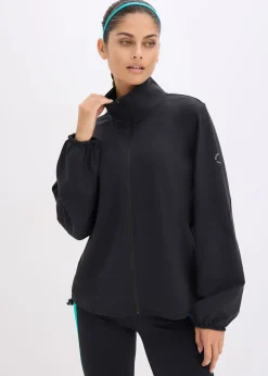 Veste de sport oversize, toucher coton
