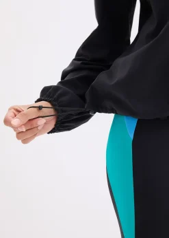 Veste de sport oversize, toucher coton