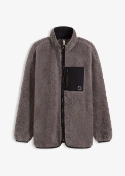 Veste de sport technique et oversize en polaire