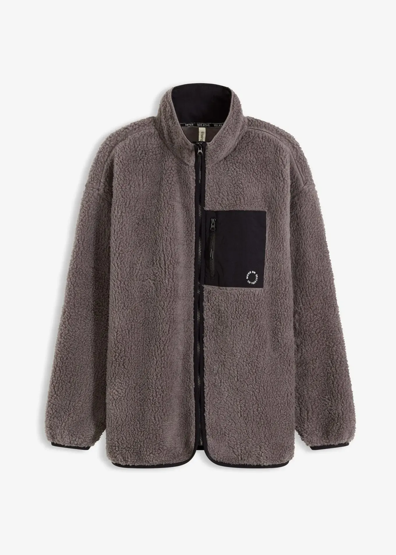 Veste de sport technique et oversize en polaire