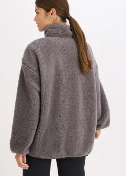 Veste de sport technique et oversize en polaire