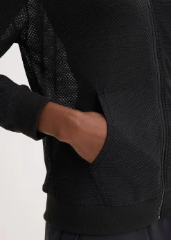 Veste de sport transparente en mesh, oversize