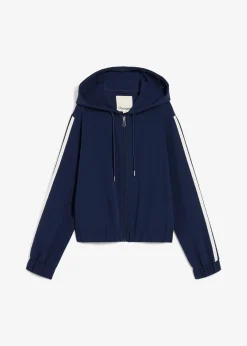 Veste de survêtement à rayures sportives