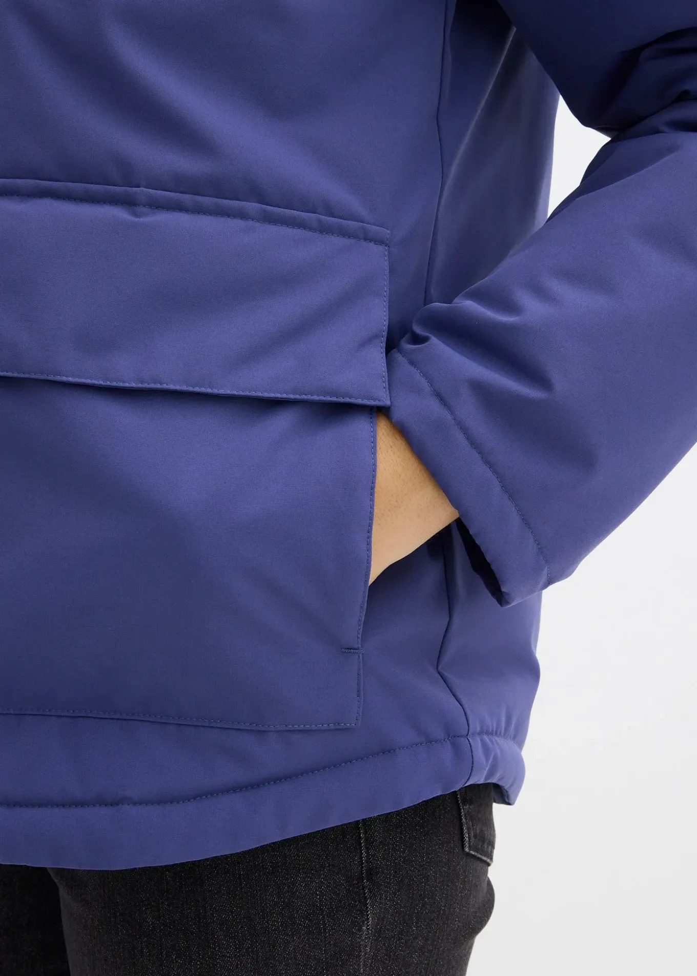 Veste d’hiver à poches plaquées