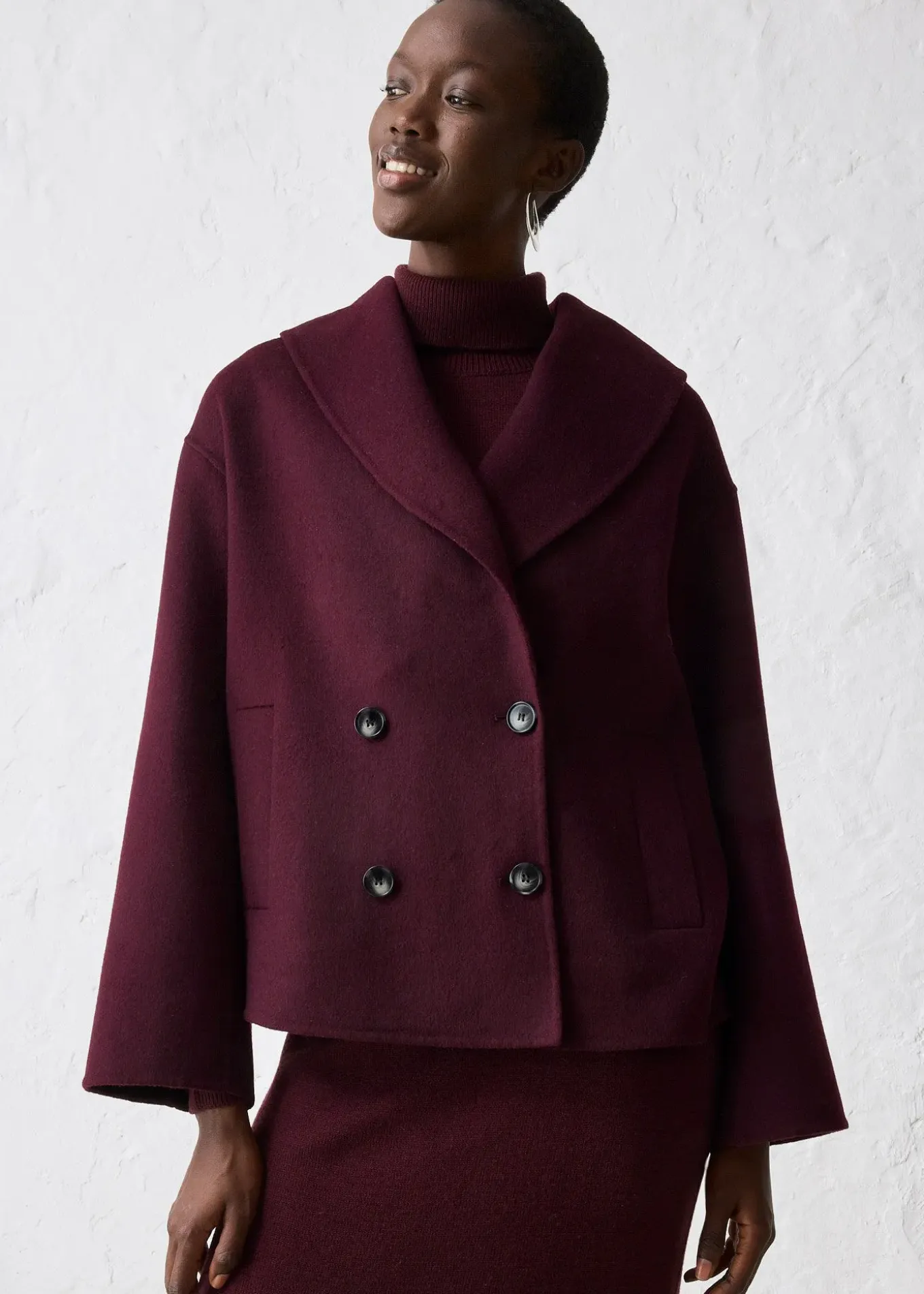 Veste douce et oversize