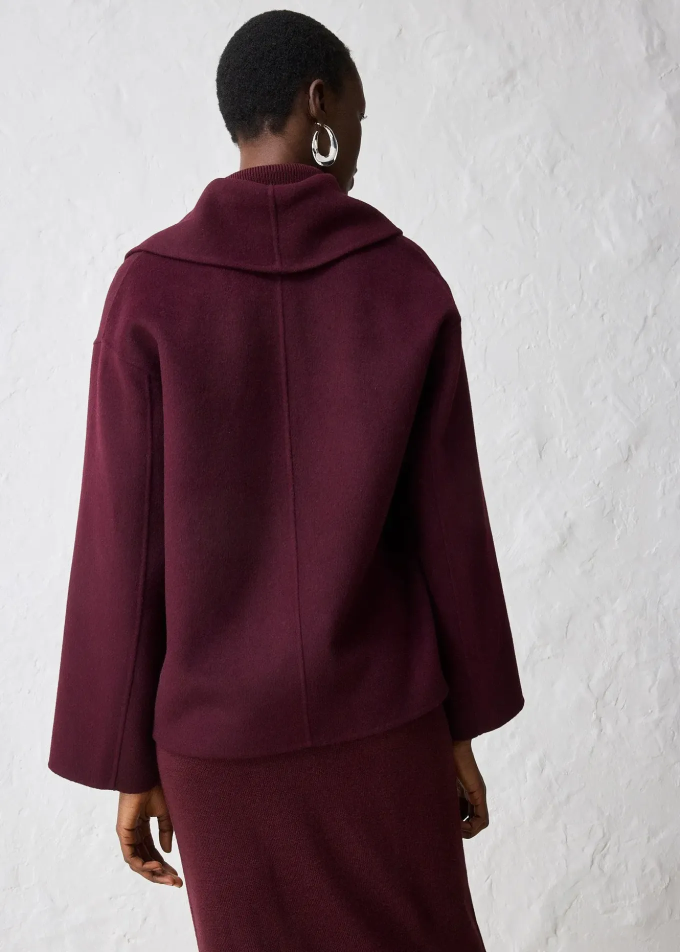 Veste douce et oversize