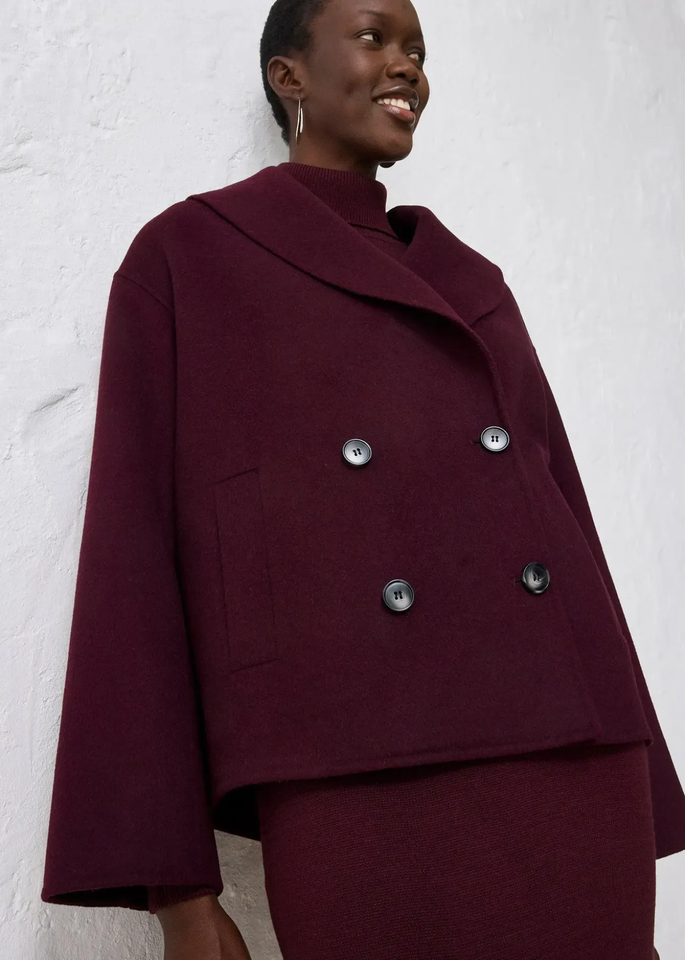 Veste douce et oversize