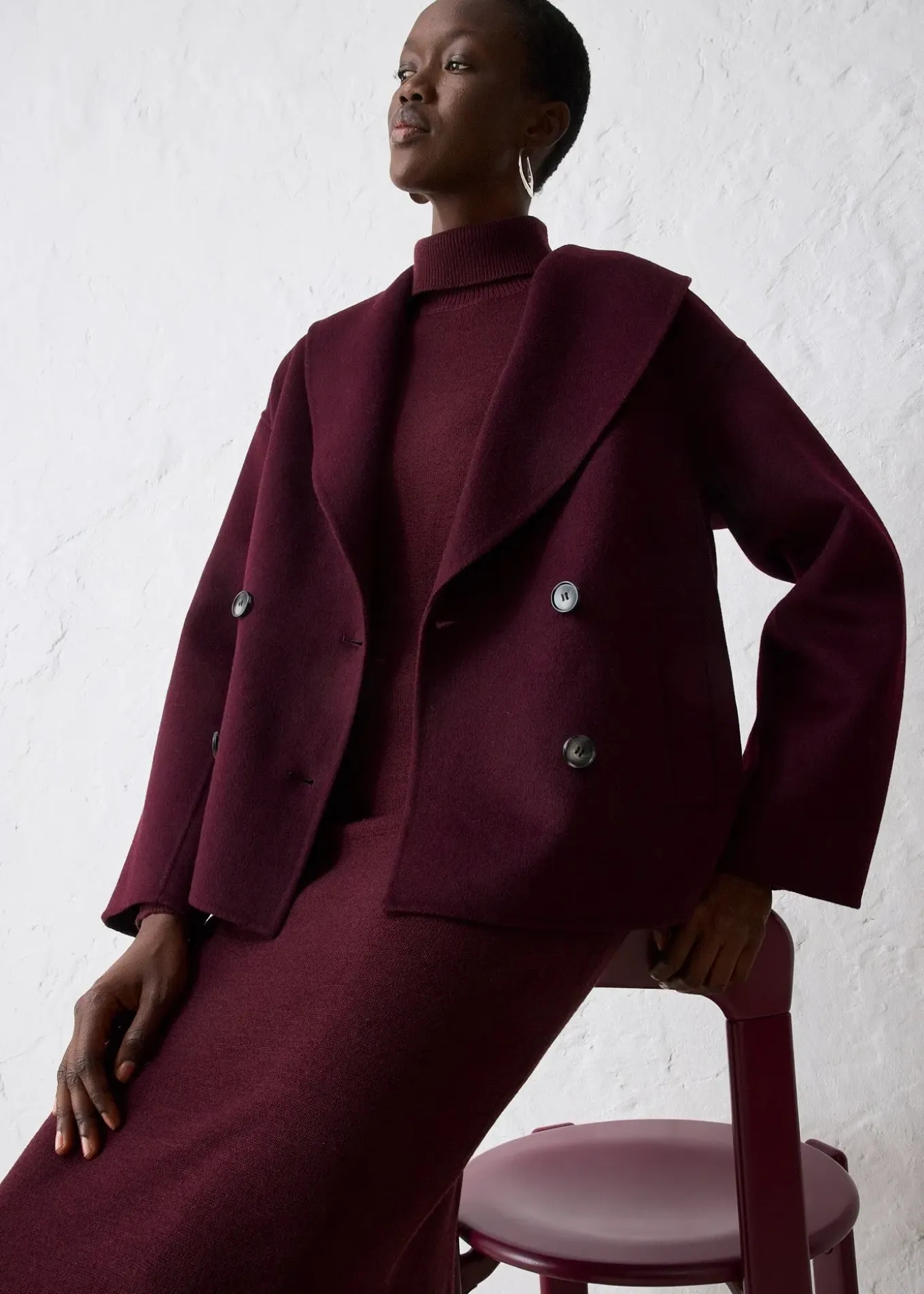 Veste douce et oversize