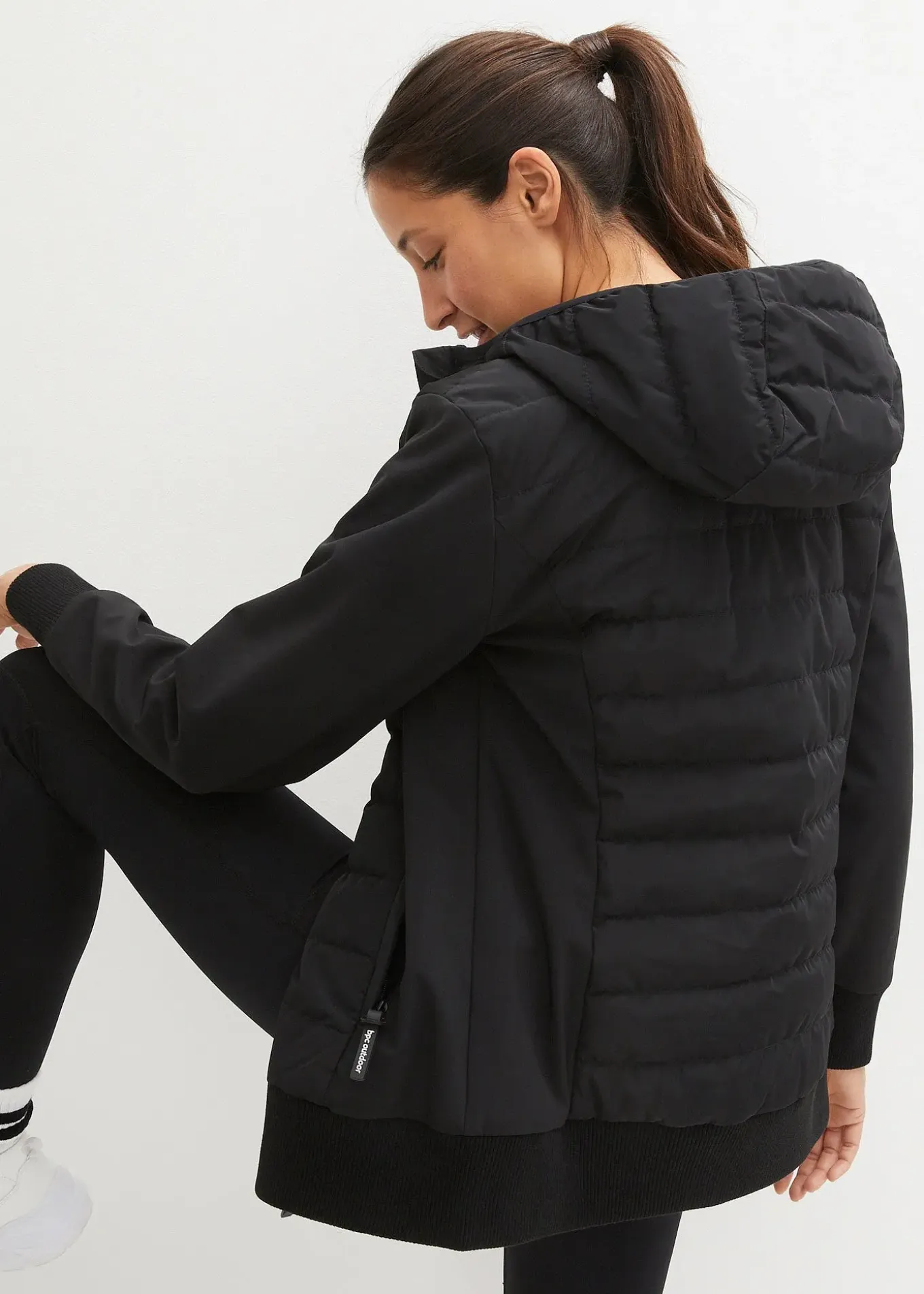 Veste doudoune hybride et déperlante