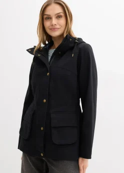 Veste déperlante avec doublure à carreaux